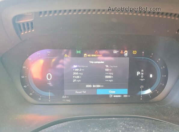 YV4L12RN7P1375177 2023 VOLVO XC60 Черный Вид щитка приборов