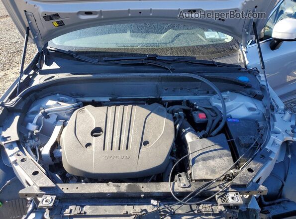 YV4L12RNXP1376288 2023 VOLVO XC60 Silver Engine compartment view