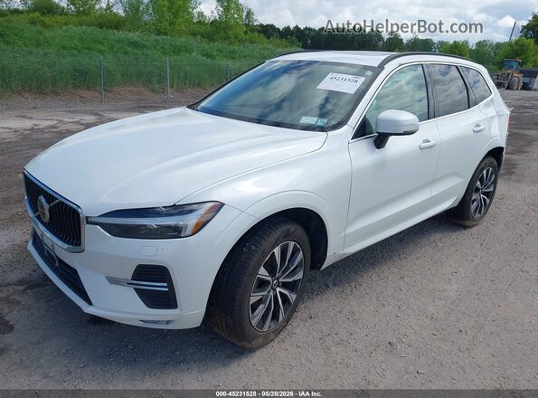 YV4L12RV2P1197355 2023 VOLVO XC60 White Առջևի ձախ երեք քառորդ տեսարան