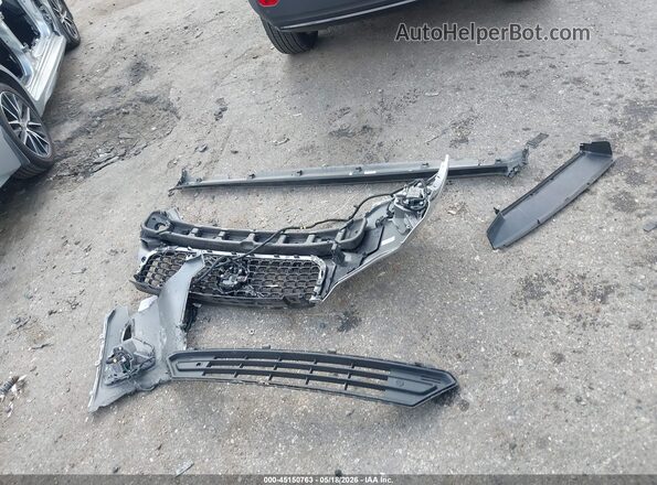 YV4L12UC4S2479330 2025 VOLVO XC40 Silver Instrument cluster view