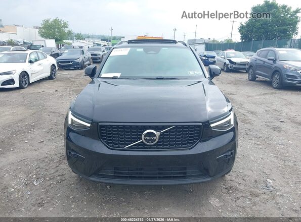 YV4L12UC9S2531583 2025 VOLVO XC40 Черный Вид щитка приборов