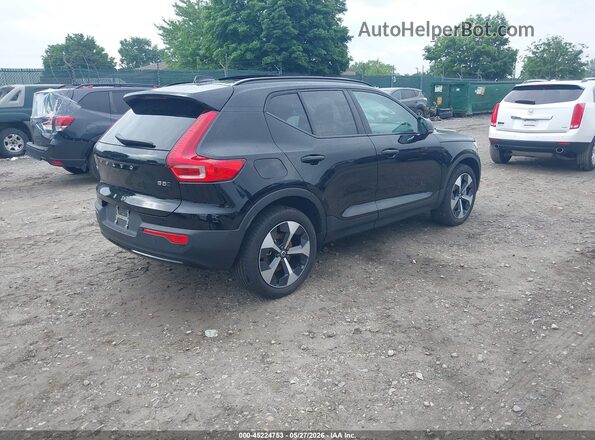 YV4L12UC9S2531583 2025 VOLVO XC40 Черный Задняя правая четверть