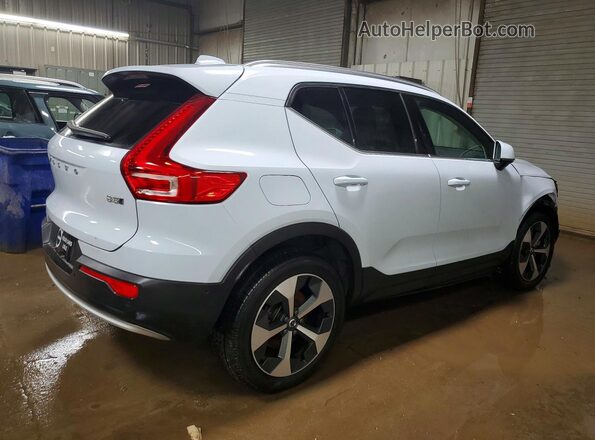 YV4L12UE1R2295782 2024 VOLVO XC40 Blue უკანა მარჯვენა