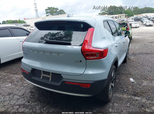 YV4L12UE6S2552196 2025 VOLVO XC40 Blue Задня права чверть