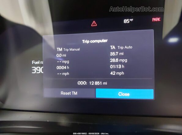 YV4L12UEXS2513465 2025 VOLVO XC40 Черный Вид задних сидений