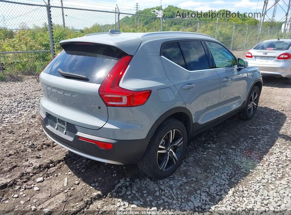 YV4L12UJ4S2566191 2025 VOLVO XC40 Серый Задняя правая четверть