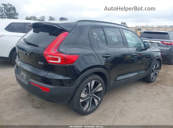 YV4L12ULXR2240066 2024 VOLVO XC40 Black Tył prawy