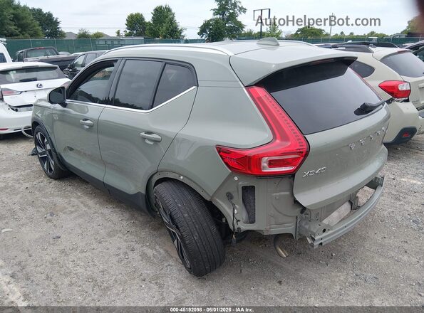 YV4L12UN9P2003230 2023 VOLVO XC40 Green Tył lewy