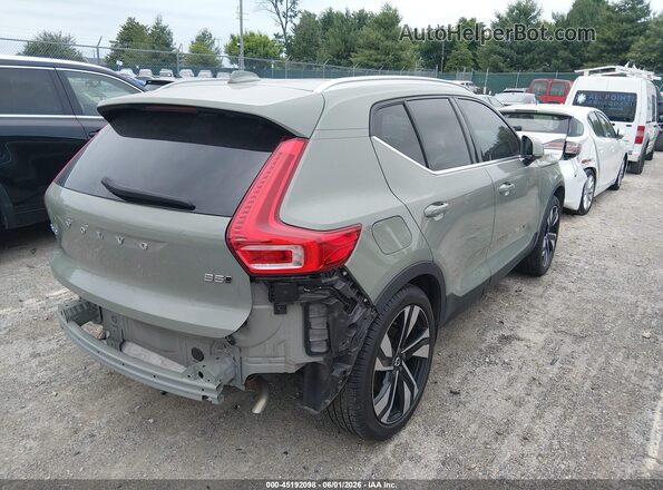 YV4L12UN9P2003230 2023 VOLVO XC40 Green Tył prawy
