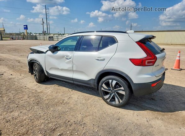 YV4L12UX2P2977293 2023 VOLVO XC40 White Հետևի ձախ