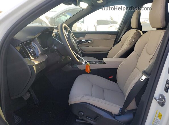 YV4M12PJ2T1494110 2026 VOLVO XC90 White Widok wnętrza z przodu
