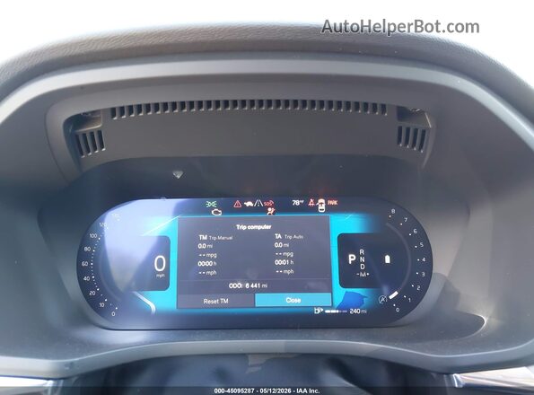 YV4M12RJ3S1178047 2025 VOLVO XC60 Black Vista de los asientos traseros