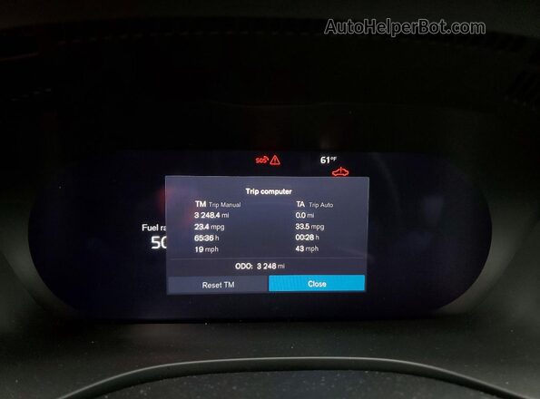 YV4M12RM7T1422570 2026 VOLVO XC60 Black Vista del cuadro de instrumentos