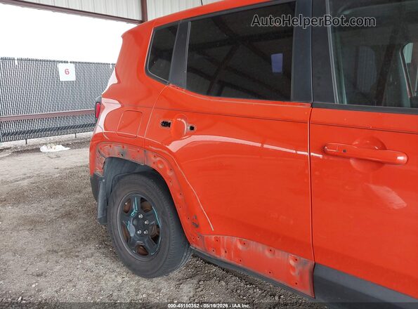 ZACCJAAB1HPG12407 2017 JEEP RENEGADE Orange Vista frontal