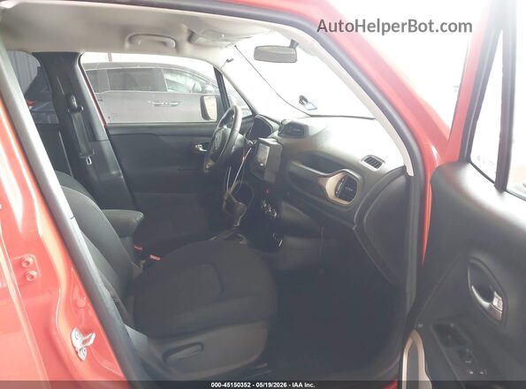 ZACCJAAB1HPG12407 2017 JEEP RENEGADE Orange Vista interior delantera
