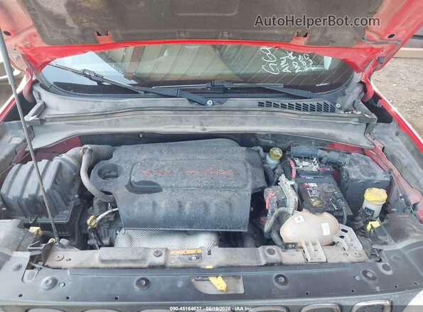 ZACCJAAB6JPG69918 2018 JEEP RENEGADE Red Вид ззаду