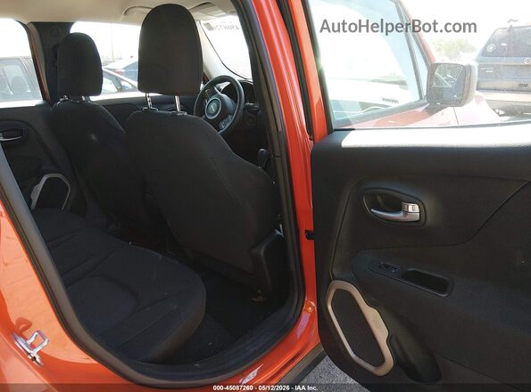 ZACCJAAT1GPC70223 2016 JEEP RENEGADE Orange VIN sticker view