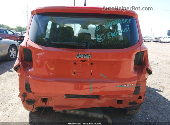 ZACCJAAT1GPC70223 2016 JEEP RENEGADE Orange 