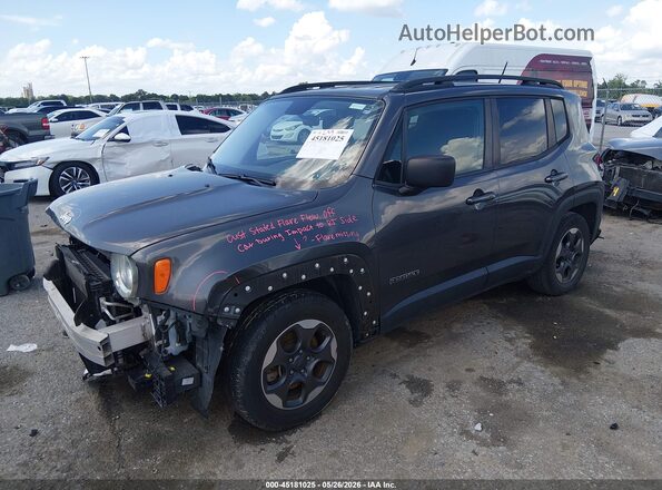 ZACCJAAT2GPD73196 2016 JEEP RENEGADE Gray 