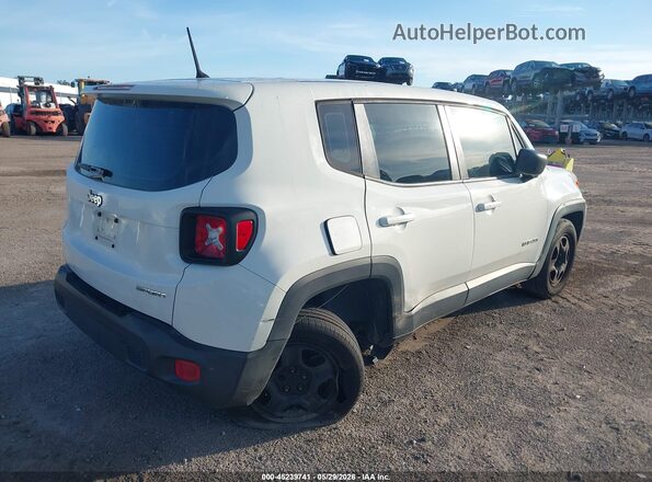 ZACCJAAT2GPE19609 2016 JEEP RENEGADE White Հետևի աջ