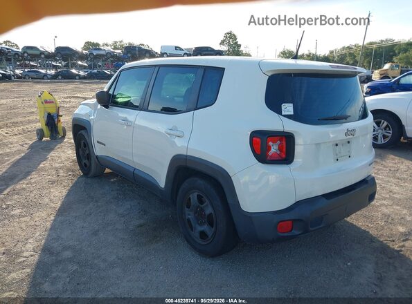 ZACCJAAT2GPE19609 2016 JEEP RENEGADE White Հետևի ձախ