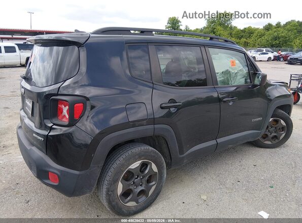 ZACCJAAT5GPD81518 2016 JEEP RENEGADE Black Հետևի աջ