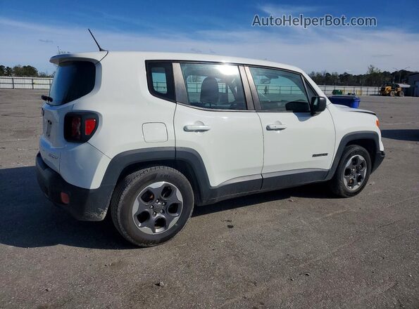 ZACCJAAT8GPD17361 2016 JEEP RENEGADE White 