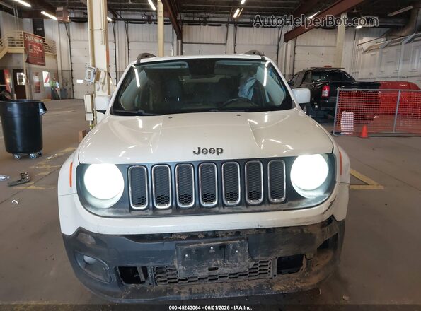 ZACCJABB0HPE91495 2017 JEEP RENEGADE White Вид задньої частини салону