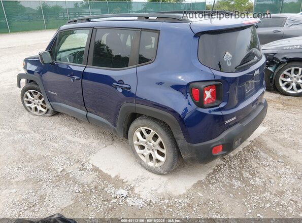ZACCJABB0JPH22482 2018 JEEP RENEGADE Синий Задняя левая четверть