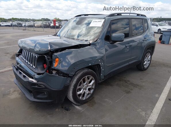 ZACCJABB0JPH56938 2018 JEEP RENEGADE Blue Vista tres cuartos delantera izquierda