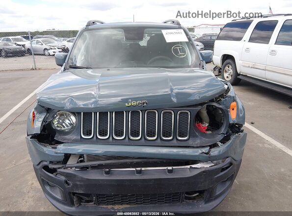 ZACCJABB0JPH56938 2018 JEEP RENEGADE Blue Vista del cuadro de instrumentos