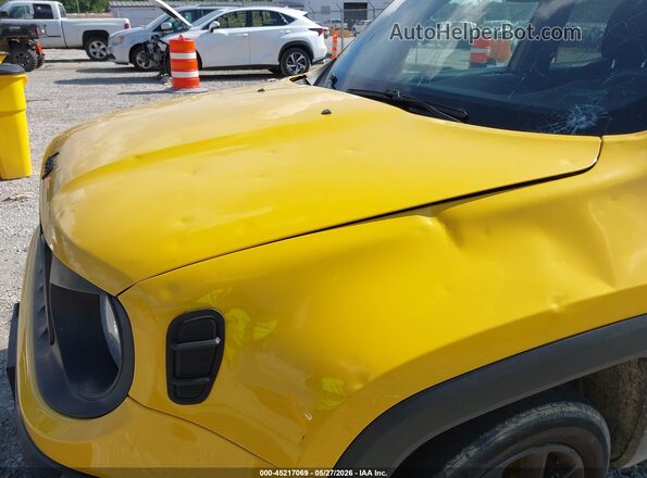 ZACCJABB0JPH58270 2018 JEEP RENEGADE Yellow Widok z przodu