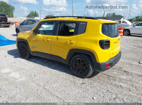 ZACCJABB0JPH58270 2018 JEEP RENEGADE Yellow Tył lewy