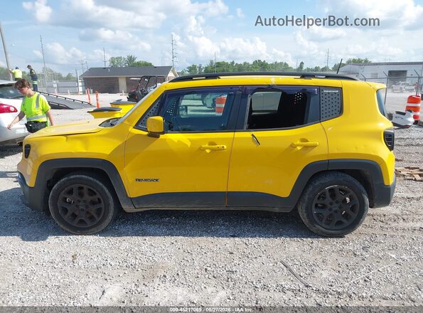 ZACCJABB0JPH58270 2018 JEEP RENEGADE Yellow Widok wnętrza z tyłu