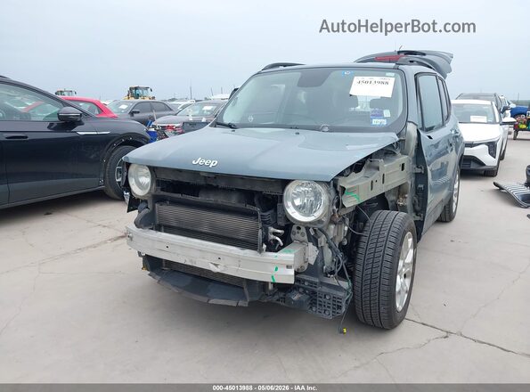 ZACCJABB1HPG40237 2017 JEEP RENEGADE Gray Front view