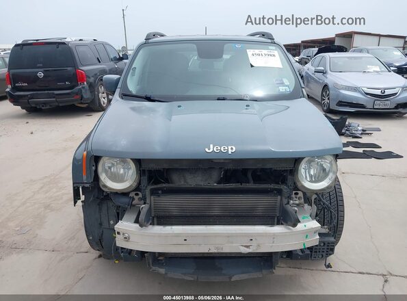 ZACCJABB1HPG40237 2017 JEEP RENEGADE Gray Rear interior view