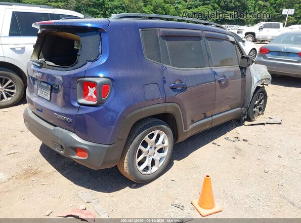 ZACCJABB2JPH47903 2018 JEEP RENEGADE Blue Rear right