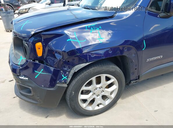 ZACCJABB4HPE41473 2017 JEEP RENEGADE Синий Вид спереди