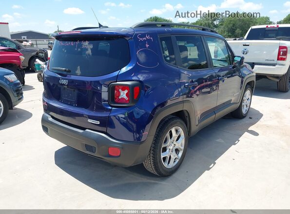 ZACCJABB4HPE41473 2017 JEEP RENEGADE Синий Задняя правая четверть