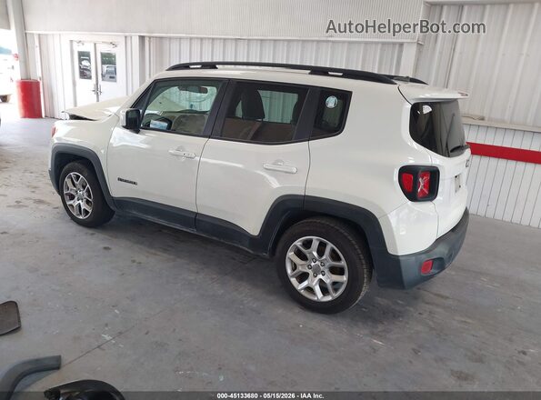 ZACCJABB6HPE87385 2017 JEEP RENEGADE White უკანა მარცხენა