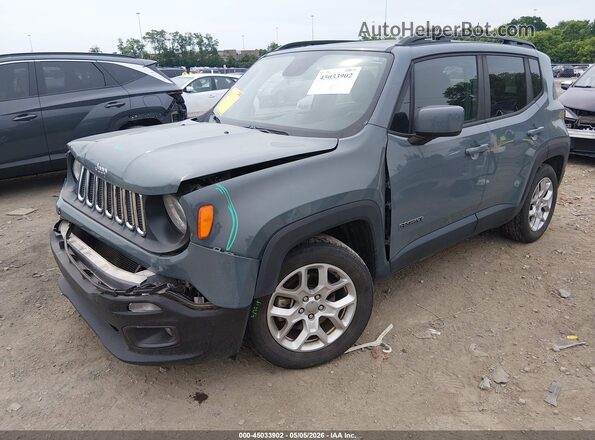ZACCJABB6JPJ37869 2018 JEEP RENEGADE Blue Front left