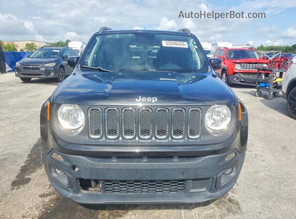 ZACCJABB8JPJ64619 2018 JEEP RENEGADE Черный Вид спереди