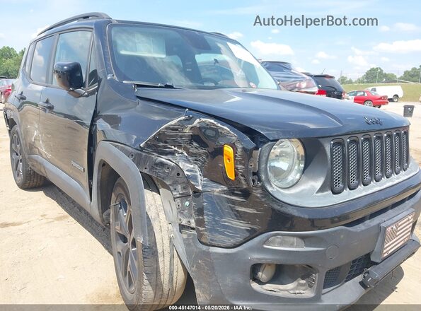 ZACCJABH0HPF42594 2017 JEEP RENEGADE Black Դիմացի տեսք