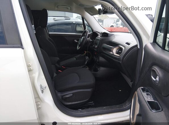 ZACCJABT0GPD08233 2016 JEEP RENEGADE White წინა სალონის ხედი