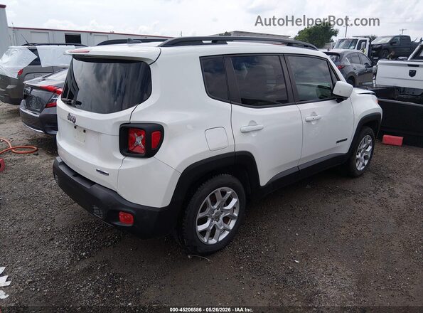 ZACCJABT0GPD08233 2016 JEEP RENEGADE White უკანა მარჯვენა