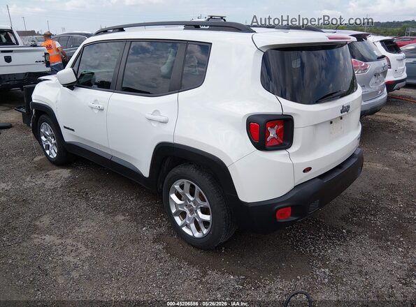 ZACCJABT0GPD08233 2016 JEEP RENEGADE White უკანა მარცხენა