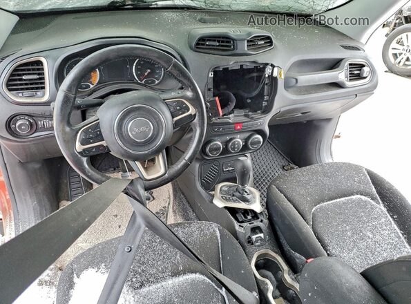 ZACCJABT0GPD59926 2016 JEEP RENEGADE Красный Вид панели приборов