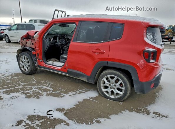 ZACCJABT0GPD59926 2016 JEEP RENEGADE Красный Задняя левая четверть