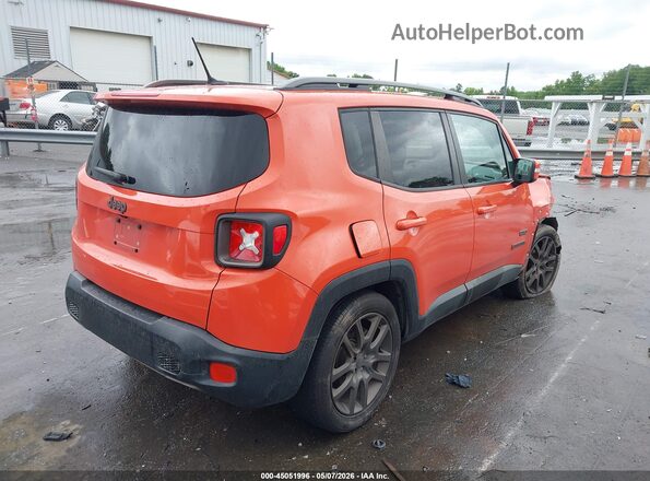 ZACCJABT1GPD06362 2016 JEEP RENEGADE Orange Հետևի աջ
