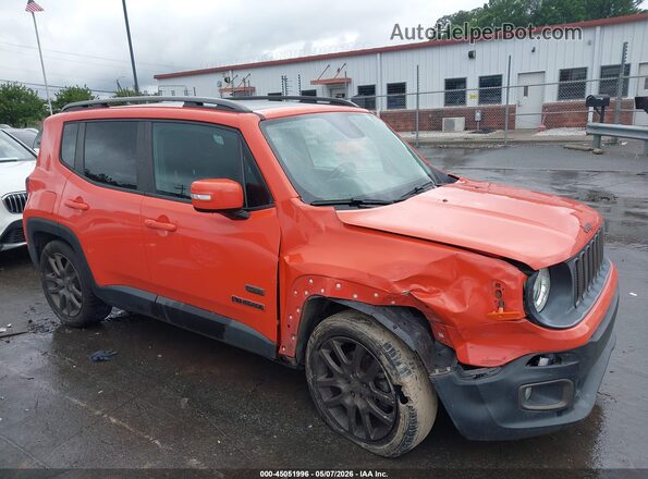 ZACCJABT1GPD06362 2016 JEEP RENEGADE Orange Սալոնի հետևի տեսք